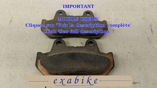 Plaquettes arriere pour honda - arriere,