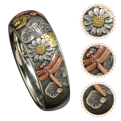 Bague fleurs pour femme - bague,
