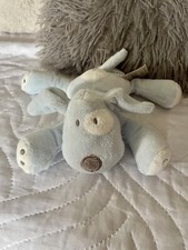 Doudou Peluche Chien Bleu