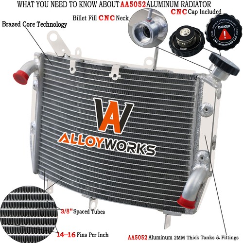 Upgraded aluminium radiateur - aluminium,