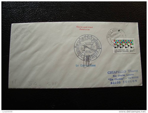 Taaf lettre timbre france - taaf, (timbre
