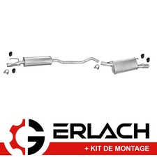 Echappement silencieux pour