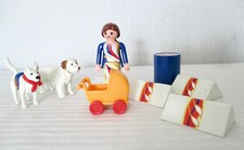 Playmobil 4237 Cirque - Personnage, Chiens, Obstacles, Poussette