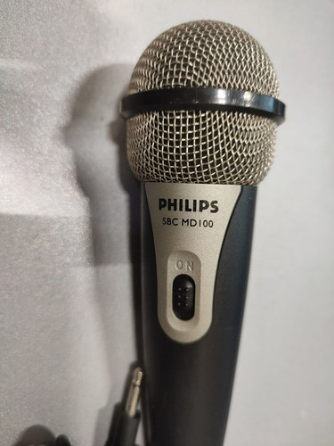 Microphone philips sbc md100 - philips,