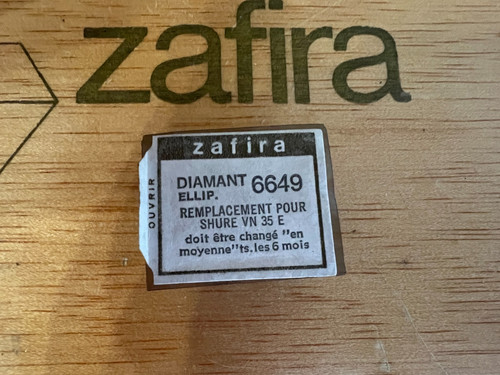 Zafira diamant elliptique - diamant, 6649
