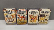 Lot de 4 paquets vides cigarettes CAMEL 80th anniversaire - Vintage années 80/90