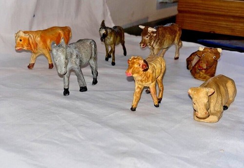 Crèche mâché groupe - crèche,