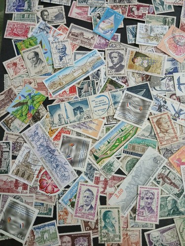 Timbres lot de 100 - timbres,