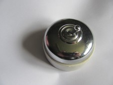 Legrand ancien intérrupteur legrand metal et porcelaine neuf d'époque