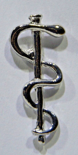 Pin caducee hopital - 1,