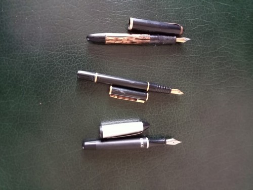Lot stylos plume urania - lot, 3