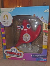 Figurine Mascotte Olympique JO Paris 2024 Les Phryges 15 cm neuve dans sa boite