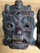artisanat Népal masque et objet de décoration