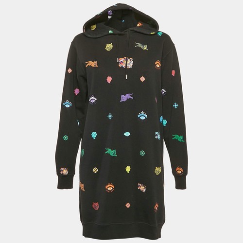 Mini robe capuche tricot - mini,