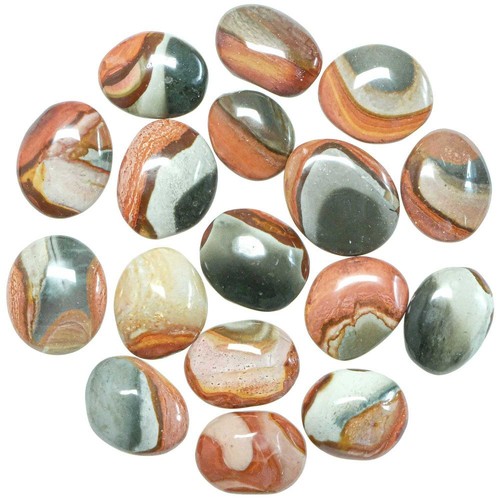Galets jaspe polychrome - polychrome,