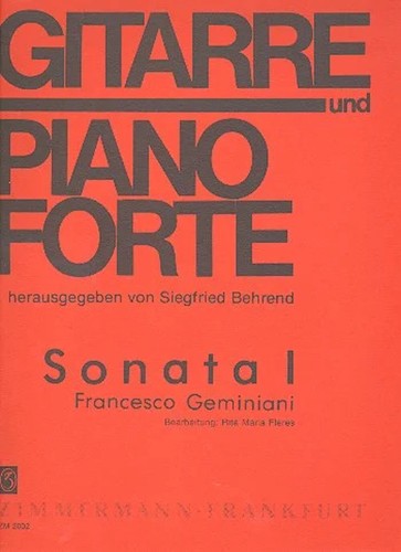 Francesco geminiani gitarre - francesco,