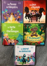 5 livres Mac Donald "Le club des aventuriers de l'histoire" Collection Hachette