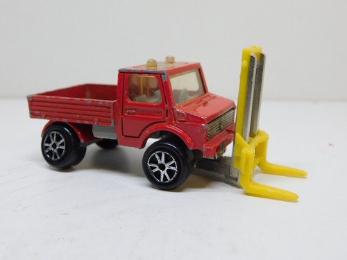 Majorette unimog rouge - unimog,