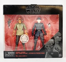 Star Wars The Black Series 6'' - Admiral Ackbar & First Order Officer (Toys'R'Us