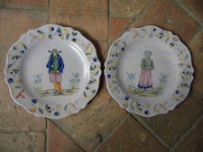 ASSIETTE  FAIENCE DE MALICORNE