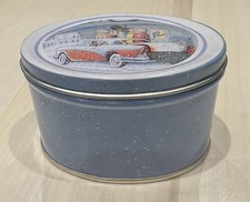 Boîte de Noël en Métal avec