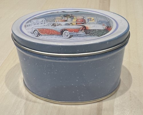 Boîte noël métal avec - noël,