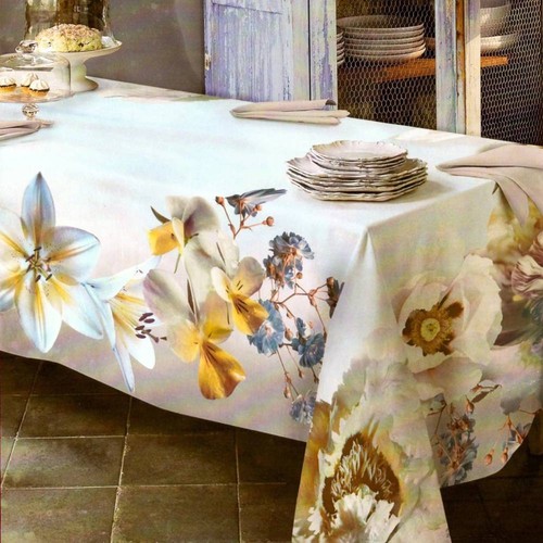 Nappe rectangulaire coton - nappe,