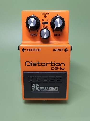 Pédale effets boss ds1w - d'effets,