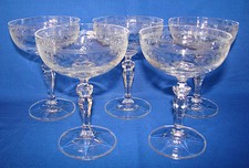 Ancienne coupe à vin de champagne x 5 - Flute - Alcool