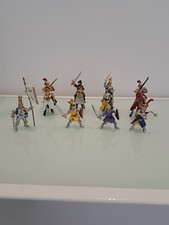 Plastoy Chevalier Moyen-âge Tubos Ref  CF 70351 Complet /elastolin, Starlux