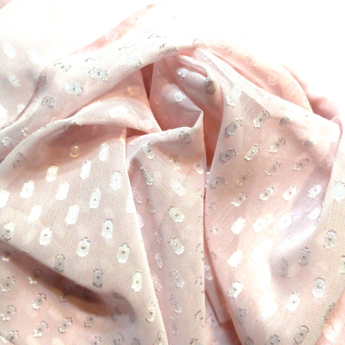Pink sheer weave jewel - pink, finish