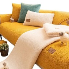 Housses de canapé hiver couleurs unies protection de canapé canapé jet housse de canapé tapis