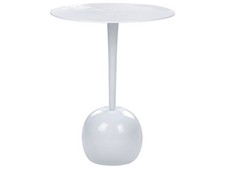 Table appoint blanche en - blanche,