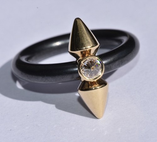 Bague titan diamant tiffany - titan,