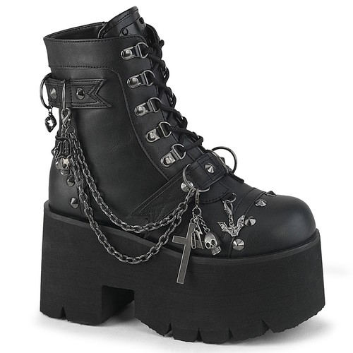 Black platform cyber goth - platform, nu