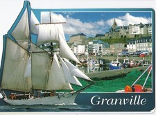 Granville - Le port de Pêche et la Haute-Ville