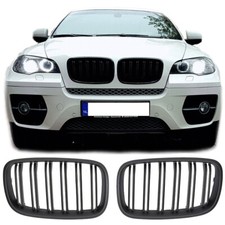 CALANDRE POUR BMW X5 X6 E70 E71 SPORT NOIR MAT