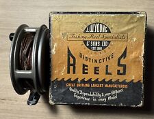 Vintage J. W. Young CONDEX 3.5" Fly Fishing Reel - In Original Box