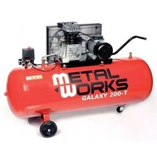 Expédition Gratuite Compresseur Metalworks GALAXY 200L 3CV/230V Pour Moto Pièces