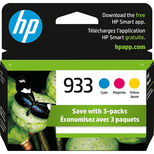 933 cyan magenta yellow - hp,