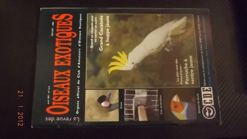 Revue oiseaux exotiques - revue,