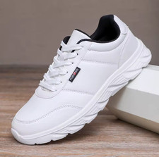 Chaussures hommes pas cher souple confortable noir blanche 39 au 46 tendance