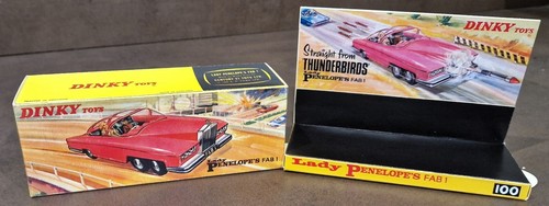 Dinky toys boite vide repro - dinky,