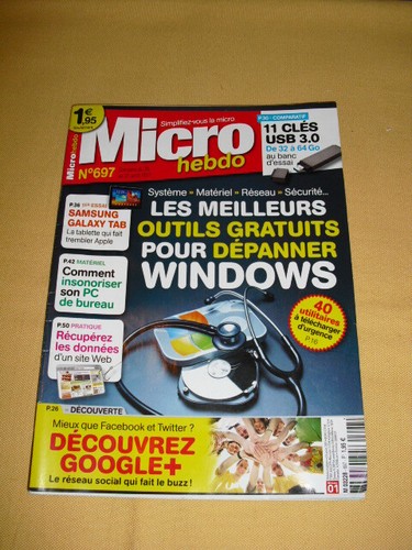Micro hebdo 697 août - hebdo, n°697