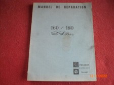 MANUEL DE REPARATION  DES  CHRYSLER  160 - 160 GT - 180    2 LITRES  