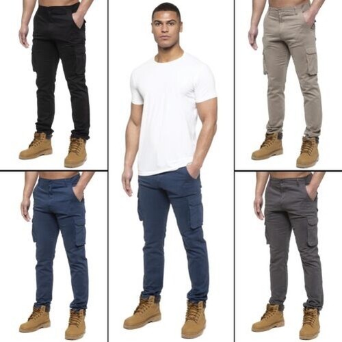 Enzo jeans hommes cargo combat - enzo,