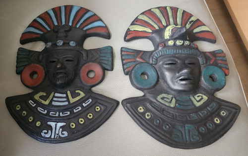 Paire masques style - de,