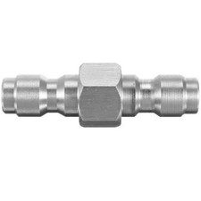 Double Mâle Raccord Rapide Adaptateur 8mm Foster Fixation Gaz Cylindre