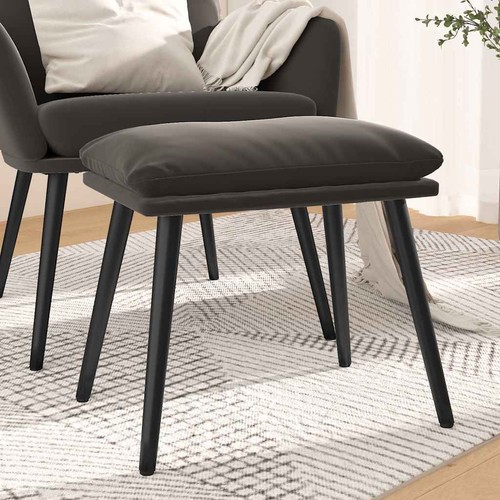 Repose pied gris - gris, foncé