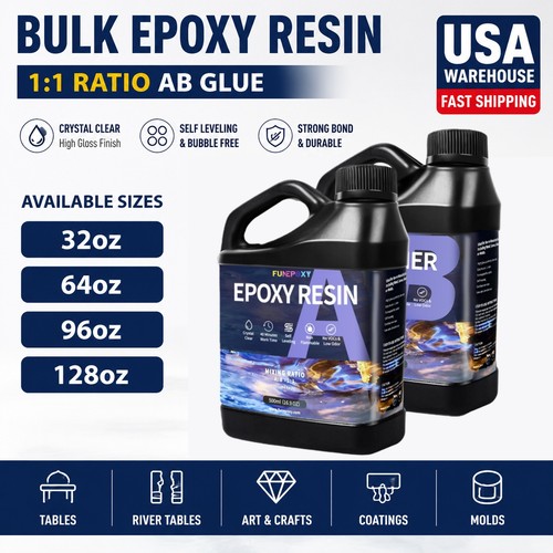 Epoxy resin kit - kit, crystal